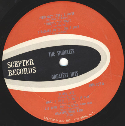 Shirelles, The : The Shirelles Greatest Hits (LP,Compilation,Mono)
