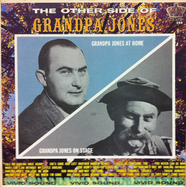 Grandpa Jones : The Other Side Of Grandpa Jones (LP,Reissue)