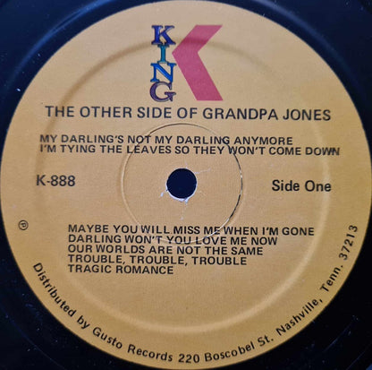 Grandpa Jones : The Other Side Of Grandpa Jones (LP,Reissue)
