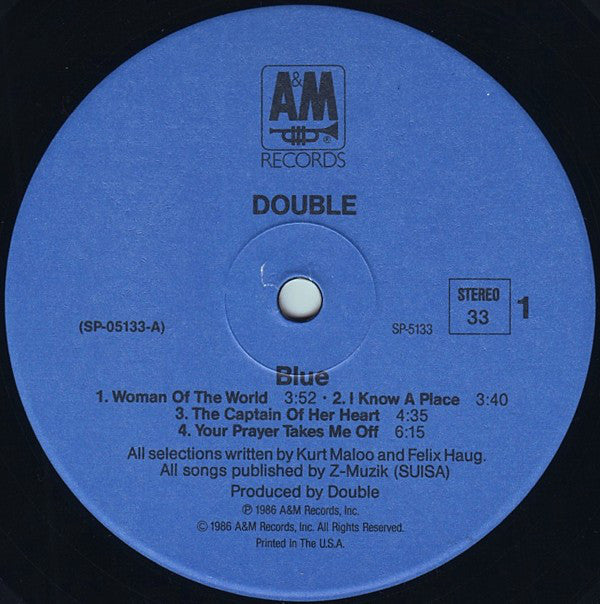 Double : Blue (LP,Album)