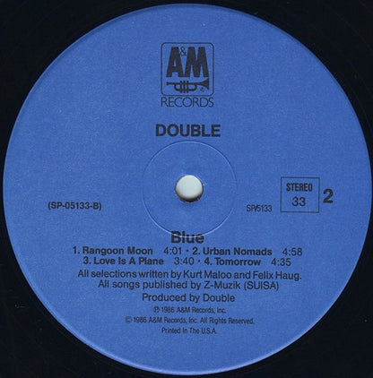 Double : Blue (LP,Album)