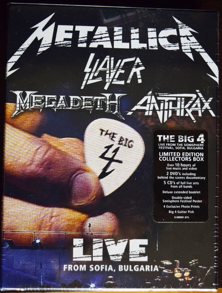 Metallica / Slayer / Megadeth / Anthrax : The Big 4: Live From Sofia, Bulgaria (Limited Edition)