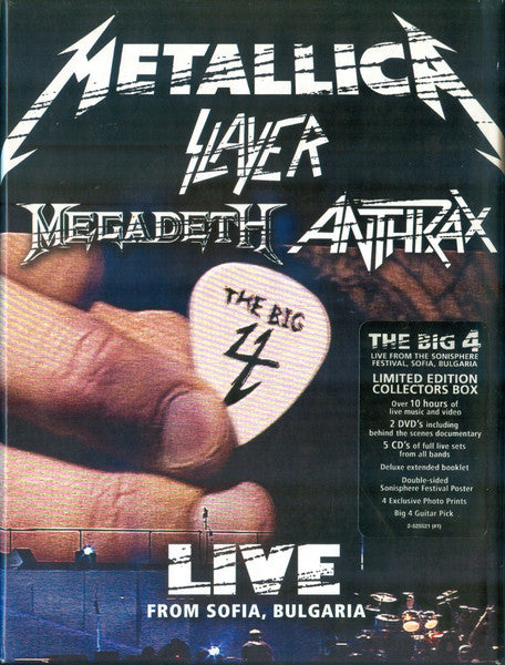 Metallica / Slayer / Megadeth / Anthrax : The Big 4: Live From Sofia, Bulgaria (Limited Edition)