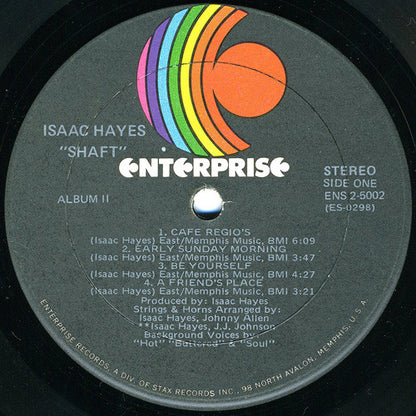 Isaac Hayes : Shaft (LP,Album,Stereo)
