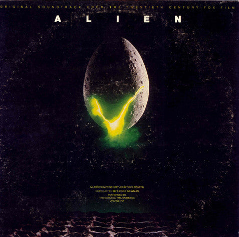 Jerry Goldsmith : Alien (Original Soundtrack From The Twentieth Century-Fox Film) (LP,Album,Reissue)