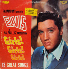 Elvis Presley : Girls! Girls! Girls! (LP,Album,Repress,Stereo)
