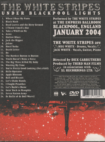 White Stripes, The : Under Blackpool Lights (DVD-Video,NTSC)