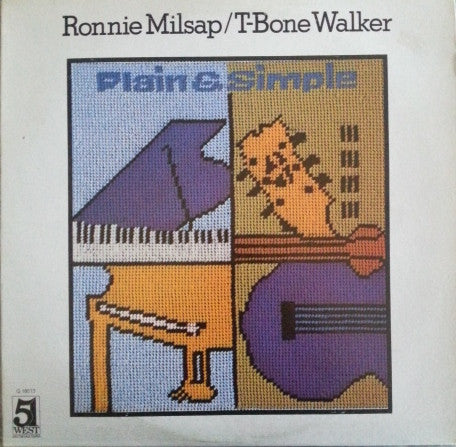 Ronnie Milsap / T-Bone Walker : Plain & Simple (LP,Compilation)