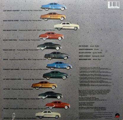 Cars, The : The Cars Greatest Hits (LP,Compilation,Stereo)