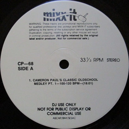 Various : Mixx-it 68 (12",Promo,33 ⅓ RPM)