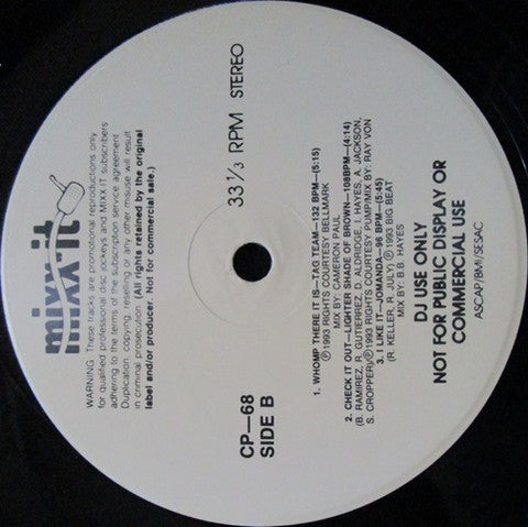 Various : Mixx-it 68 (12",Promo,33 ⅓ RPM)