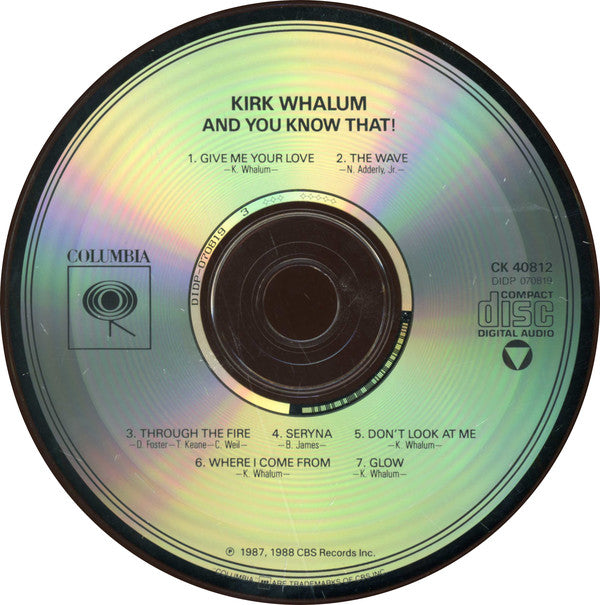Kirk Whalum : And You Know That! (Album)
