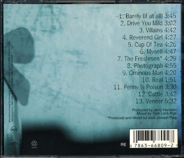 Verve Pipe, The : Villains (Album,Reissue,Stereo)