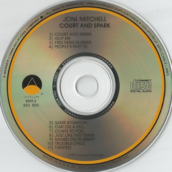 Joni Mitchell : Court And Spark (Album,Reissue)