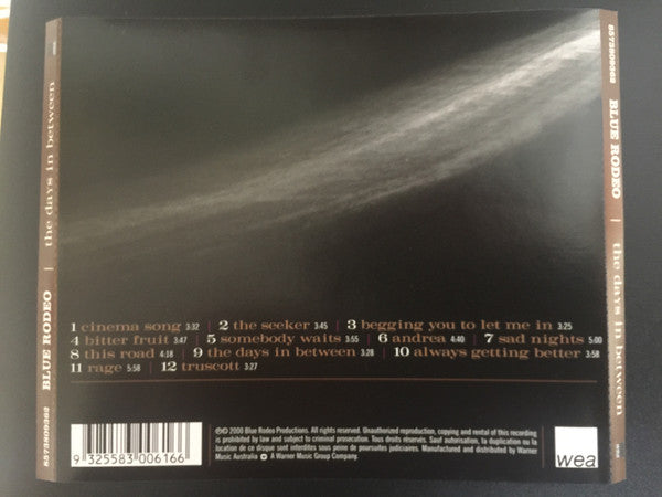 Blue Rodeo : The Days In Between (Album)