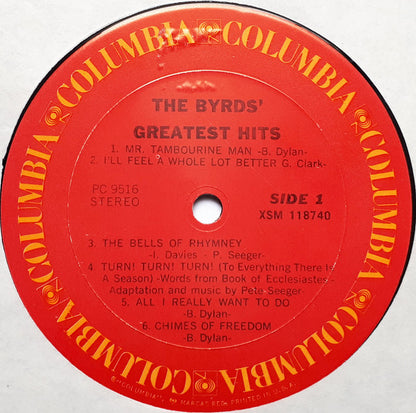 Byrds, The : Greatest Hits (LP,Compilation,Reissue,Stereo)