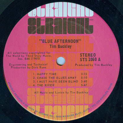 Tim Buckley : Blue Afternoon (LP,Album,Stereo)