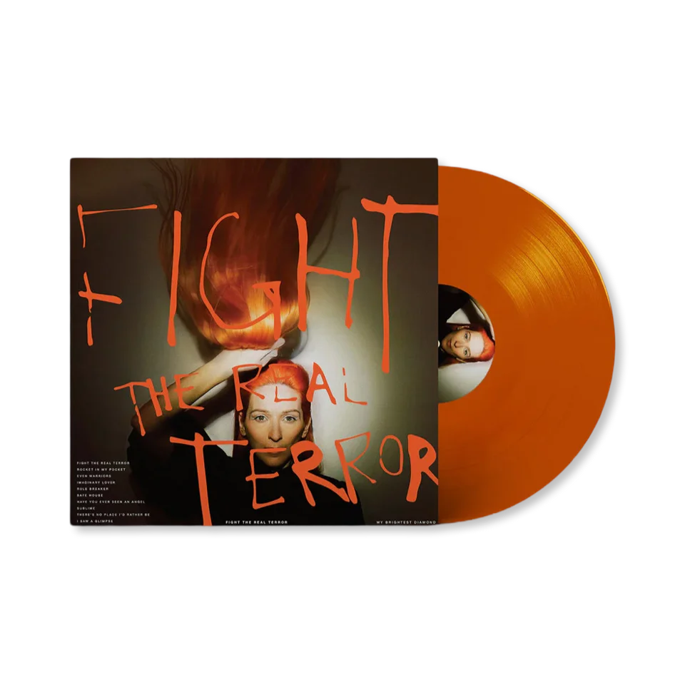 My Brightest Diamond - Fight the Real Terror (Orange LP Vinyl) UPC: 843563174944
