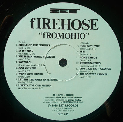 fIREHOSE : fROMOHIO (LP,Album,Stereo)