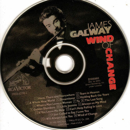 James Galway : Wind Of Change (Album,Club Edition)