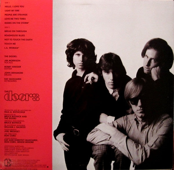 Doors, The : Greatest Hits (LP,Compilation,Club Edition,Stereo)
