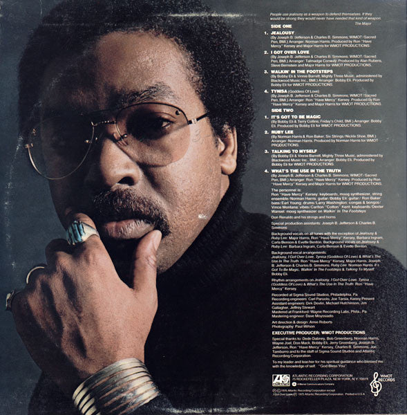 Major Harris : Jealousy (LP,Album)