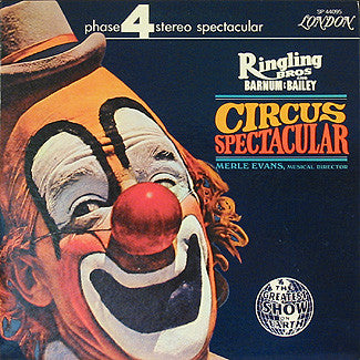 Merle Evans : Circus Spectacular (LP,Stereo)