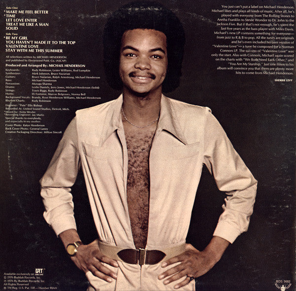 Michael Henderson : Solid (LP,Album,Stereo)