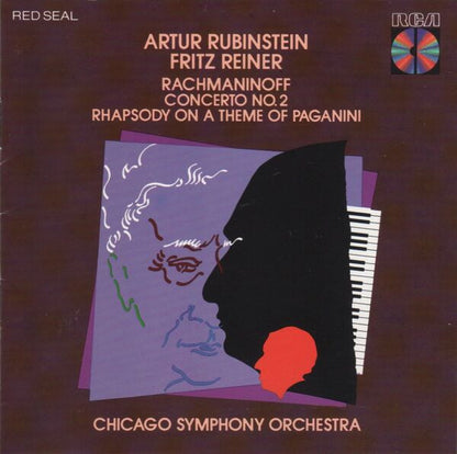 Arthur Rubinstein, Fritz Reiner, Sergei Vasilyevich Rachmaninoff, Chicago Symphony Orchestra : Concerto No. 2 / Rhapsody On A Theme Of Paganini (Compilation,Reissue)