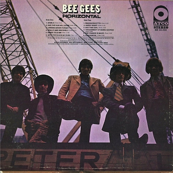 Bee Gees : Horizontal (LP,Album,Stereo)