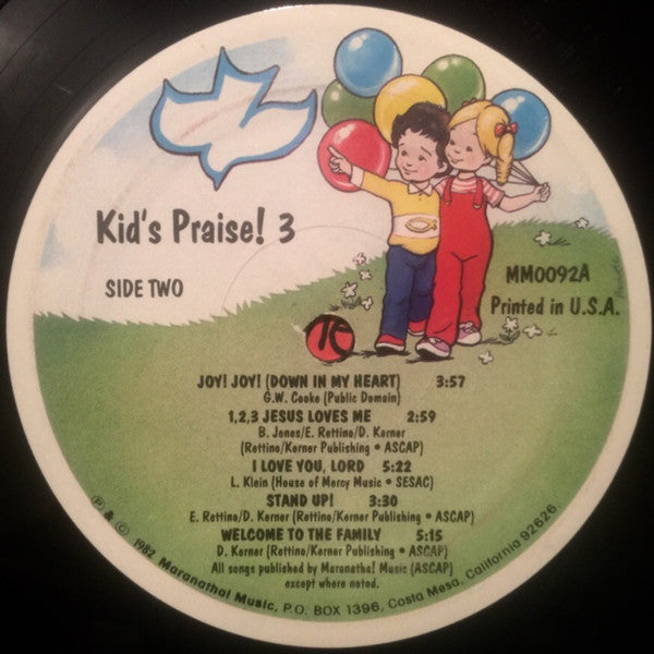 Kid's Praise! : Kid's Praise! 3 Funtastic Family (LP,Album)