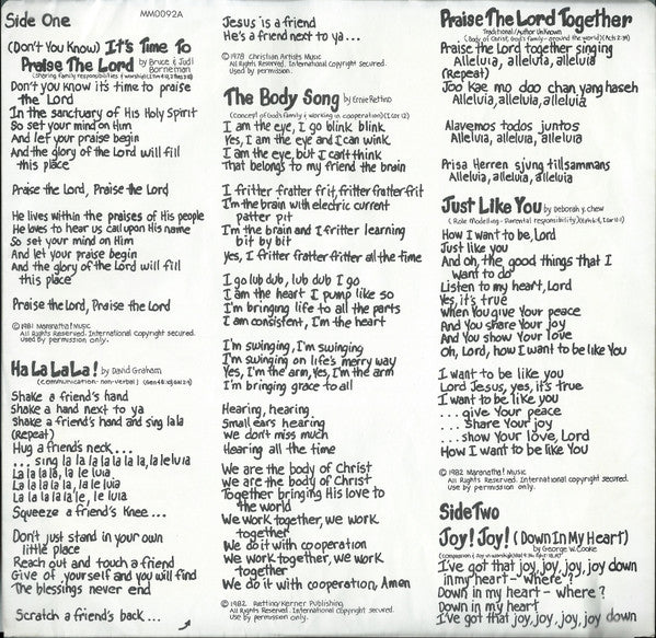 Kid's Praise! : Kid's Praise! 3 Funtastic Family (LP,Album)