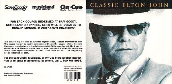 Elton John : Classic Elton John (Compilation)
