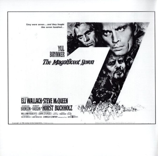 Elmer Bernstein, James Sedares, Phoenix Symphony, The : The Magnificent Seven / Hallelujah Trail (Album,Repress)