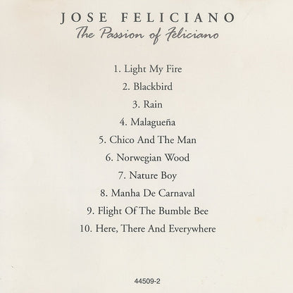 José Feliciano : The Passion Of Feliciano (Compilation,Club Edition)