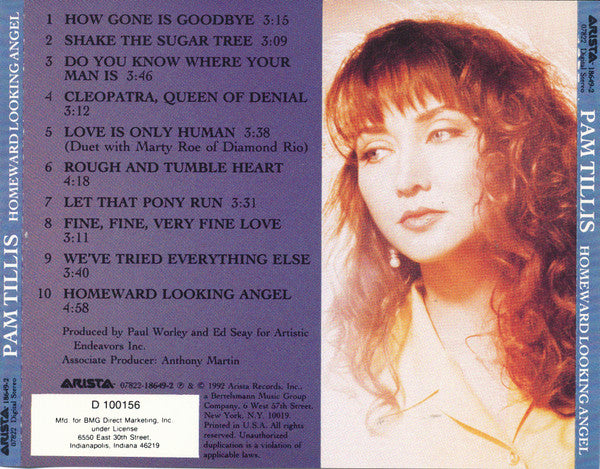 Pam Tillis : Homeward Looking Angel (Album,Club Edition)
