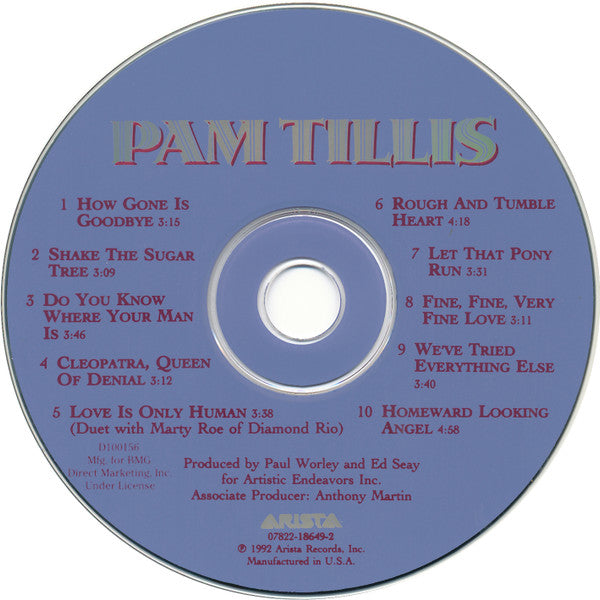 Pam Tillis : Homeward Looking Angel (Album,Club Edition)