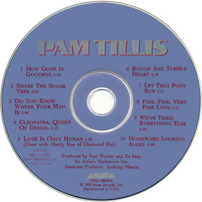 Pam Tillis : Homeward Looking Angel (Album,Club Edition)