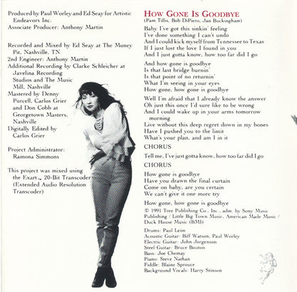 Pam Tillis : Homeward Looking Angel (Album,Club Edition)