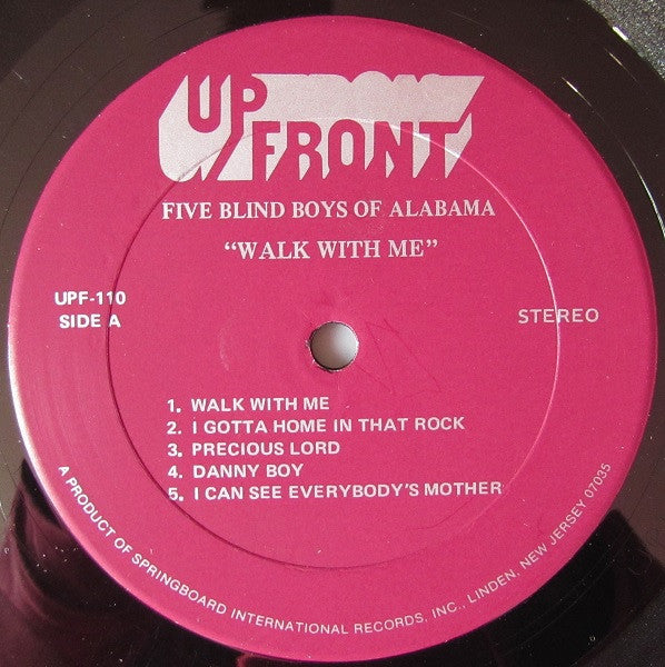 Five Blind Boys Of Alabama : Walk With Me! (LP,Album)