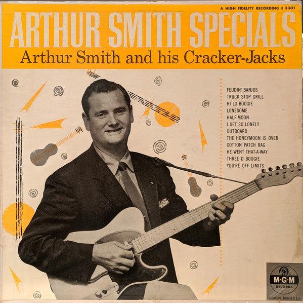 Arthur Smith And His Cracker-Jacks : Arthur Smith Specials (LP)