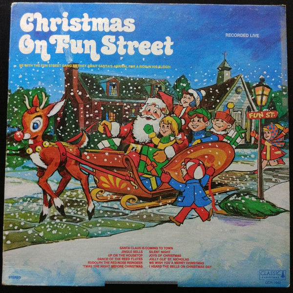 Fun Street Gang, The : Christmas On Fun Street (LP)