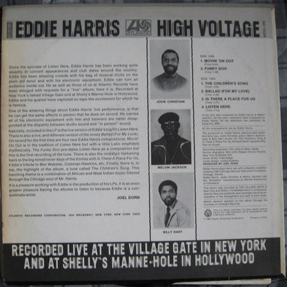 Eddie Harris : High Voltage (LP,Album)