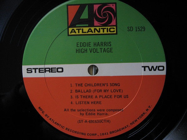 Eddie Harris : High Voltage (LP,Album)