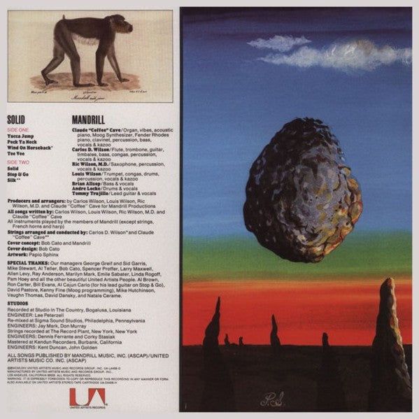 Mandrill : Solid (LP,Album)