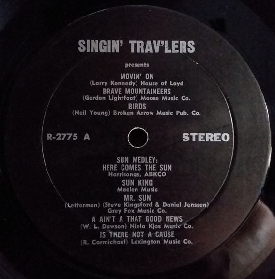 Singin' Trav'lers, The : Movin' On (LP,Stereo)
