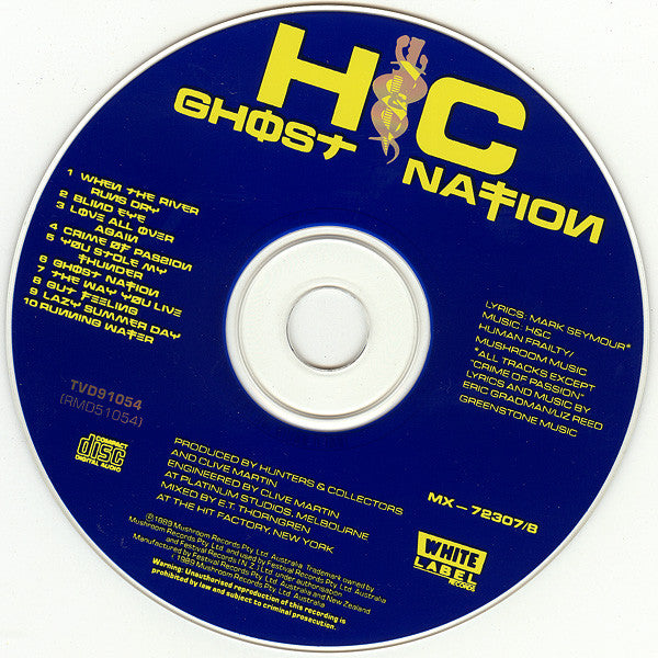 Hunters & Collectors : Ghost Nation (Album,Reissue)
