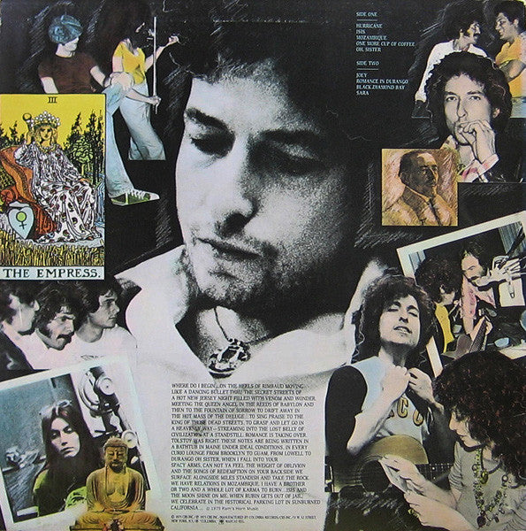 Bob Dylan : Desire (LP,Album,Stereo)