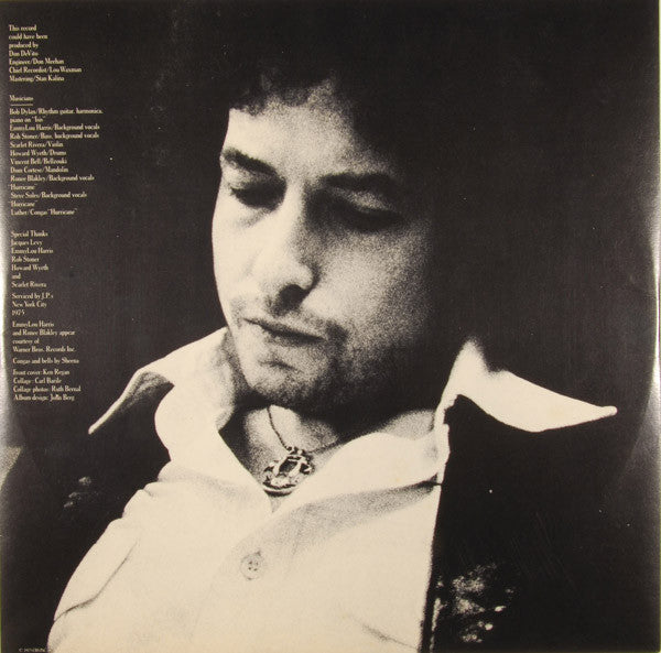 Bob Dylan : Desire (LP,Album,Stereo)