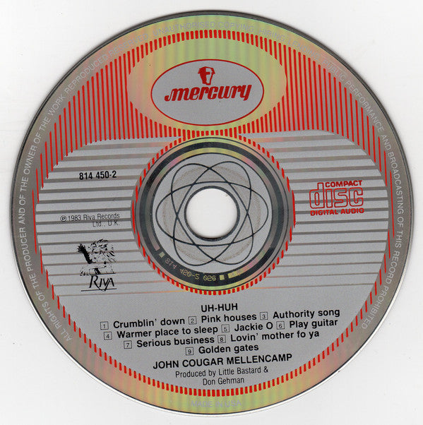 John Cougar Mellencamp : Uh-Huh (Album,Reissue)